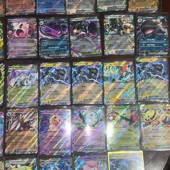 60 Cards Pokemon OFFICIAL TCG CARD LOT 20 HOLOS + 3 EX V VMAX VSTAR or IR! - Picture 8 of 10